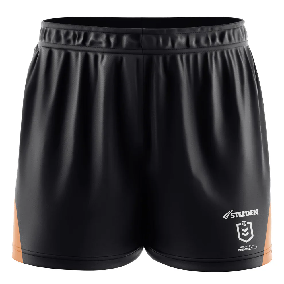 2024 Wests Tigers Home On Field Shorts - Image 2