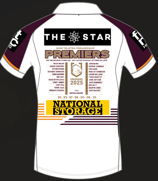 2025 Brisbane Broncos Premiers Jersey - Image 3