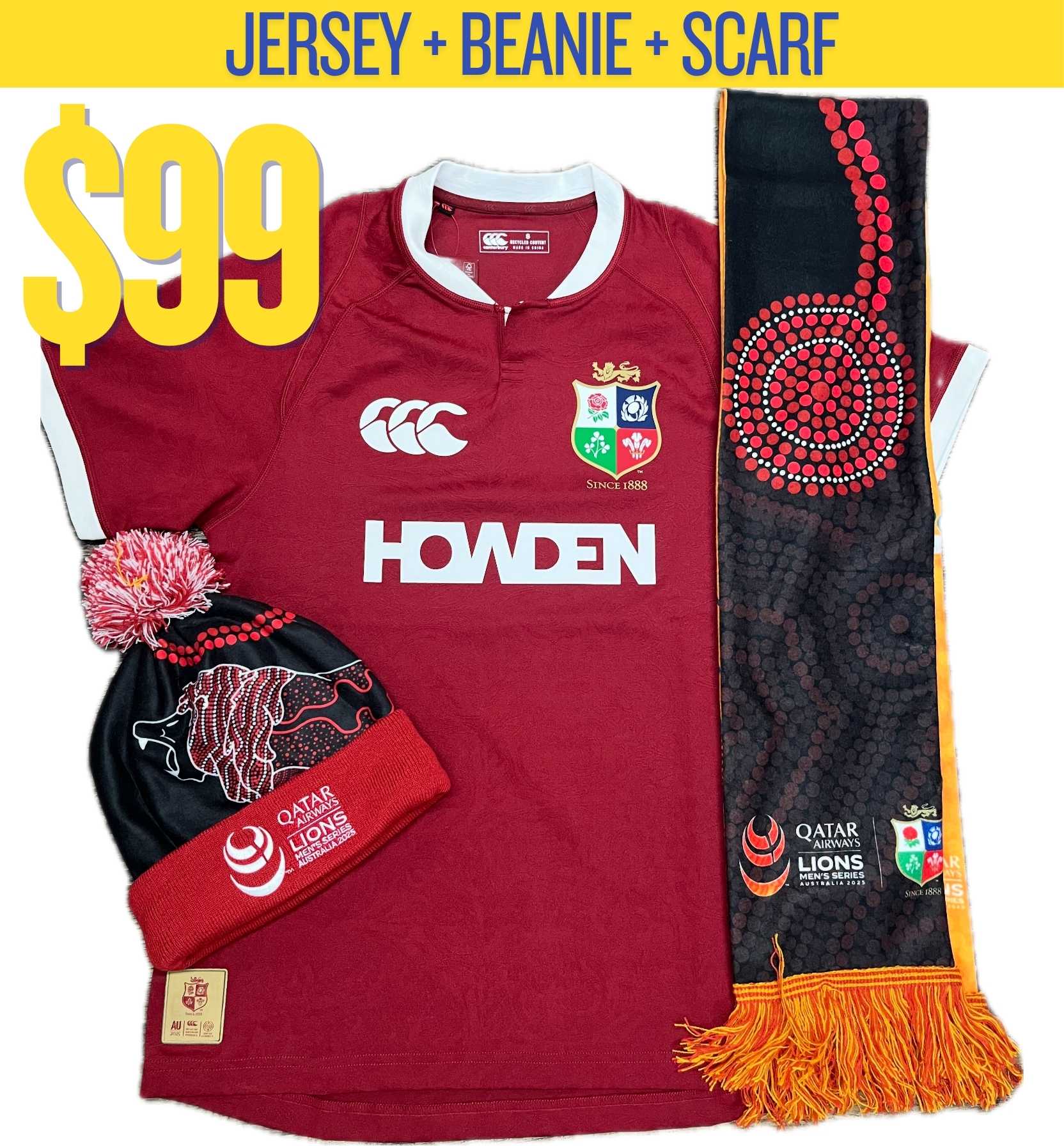 2025 British and Irish Lions Special Supporter Package