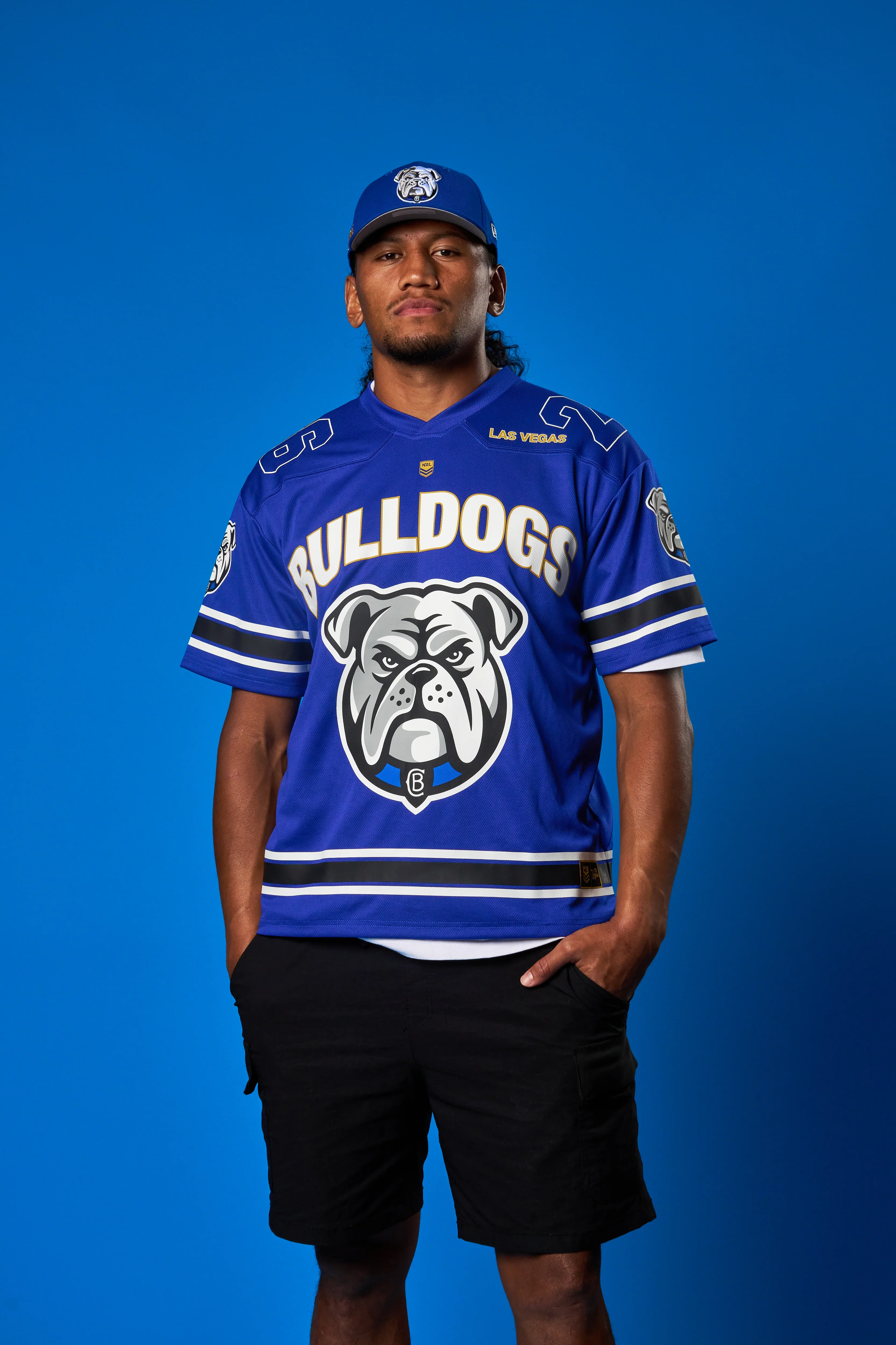 2026 Canterbury Bankstown Bulldogs Las Vegas Gridiron Mesh Jersey - Image 2