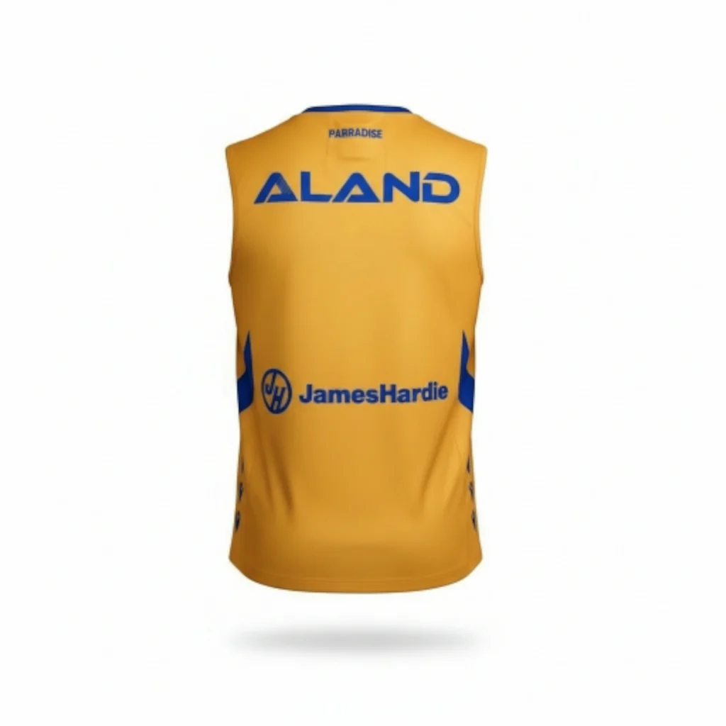 2026 Parramatta Eels Staff Training Singlet - (Yellow) - Image 2