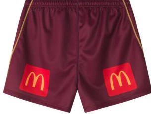2026 QLD Maroons Home Shorts - Image 2