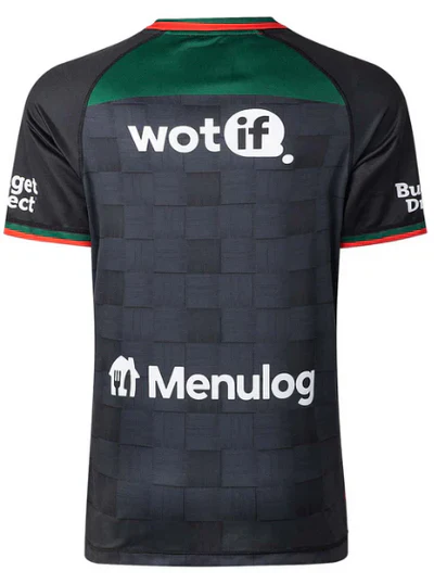 2026 South Sydney Rabbitohs Kids Training Tee (Black) - Kids - Image 2