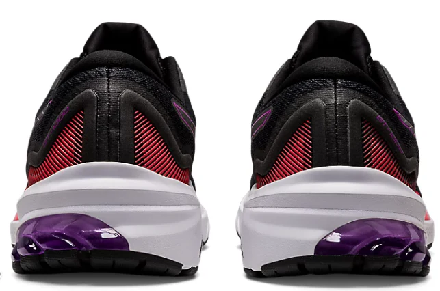 Asics GT-1000 11 (Black/Orange Purple) - Womens (Wide) - Image 4