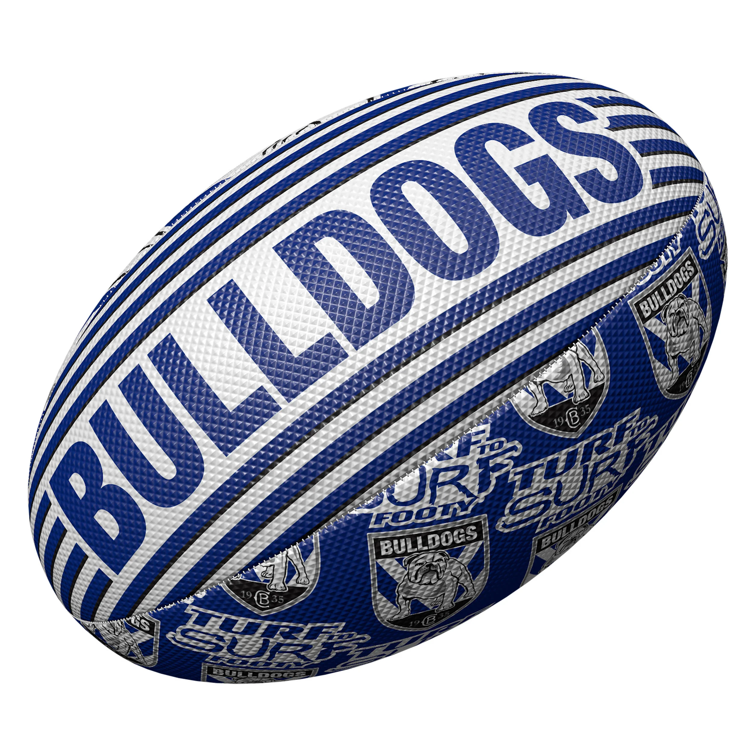 Canterbury-Bankstown Bulldogs Turf to Surf Ball (Size 3) - Image 2