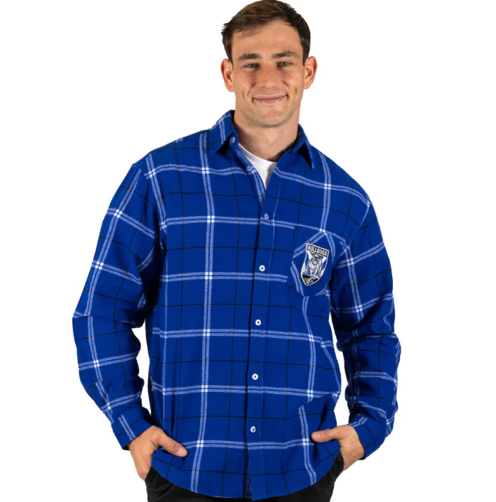 Canterbury Bulldogs Mustang Flannel Shirt - Image 2