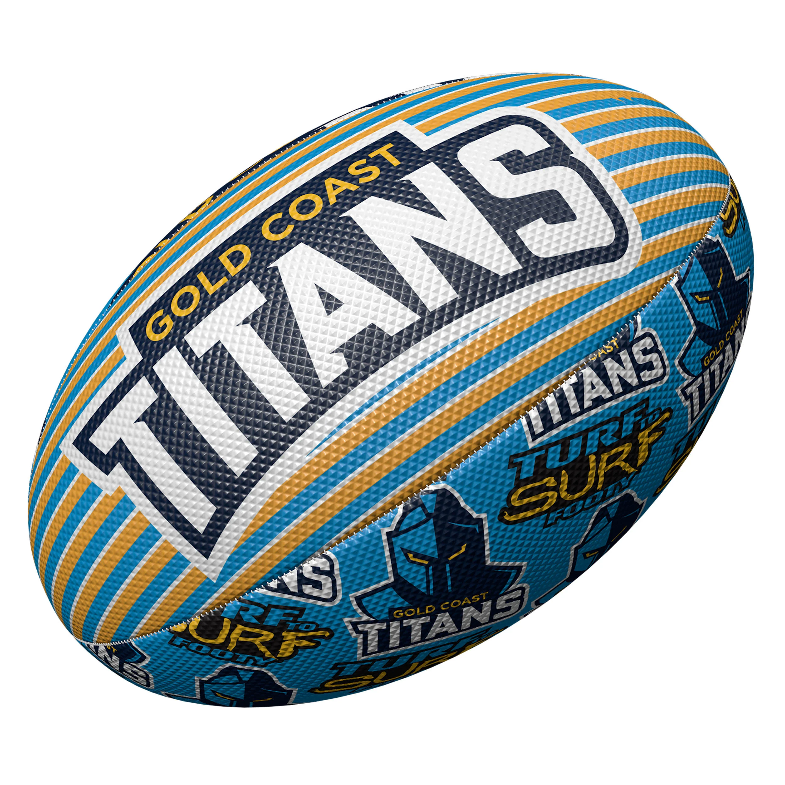 Gold Coast Titans Turf to Surf Ball (Size 3) - Image 2