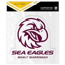 Manly Sea Eagles Mini Decal - Image 2