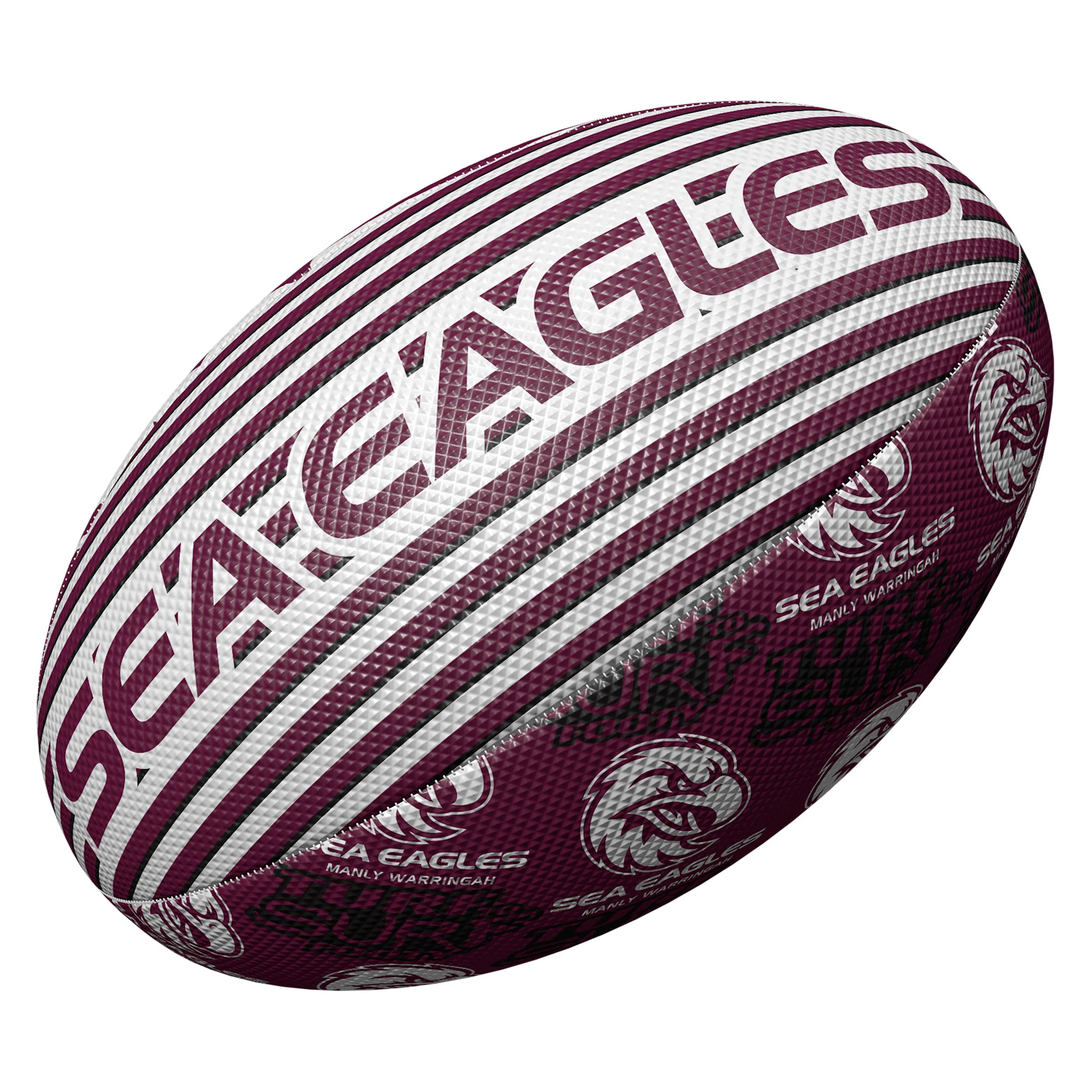 Manly-Warringah Sea Eagles Turf to Surf Ball (Size 3) - Image 2