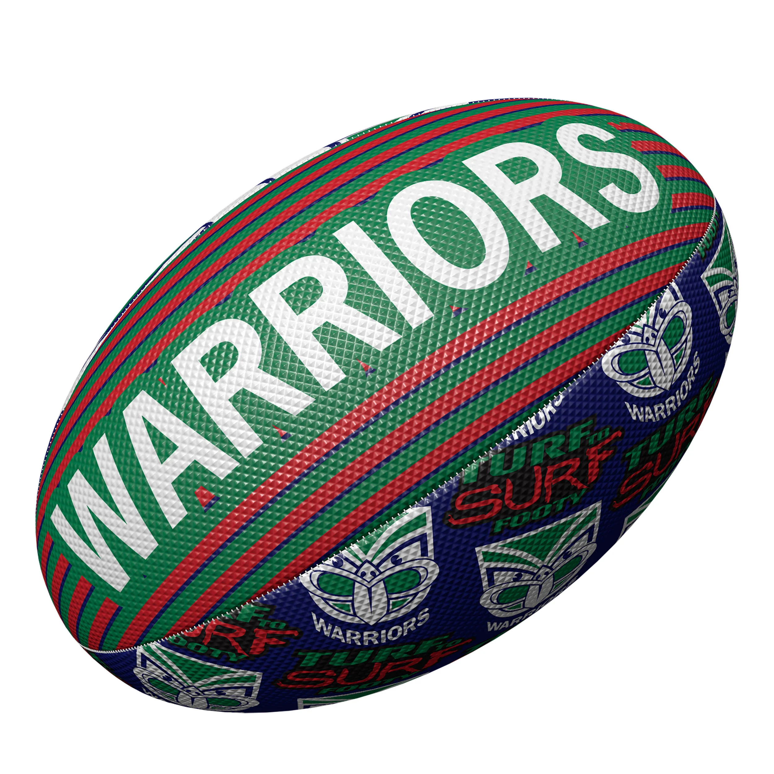 New Zealand Warriors Turf to Surf Ball (Size 3) - Image 2
