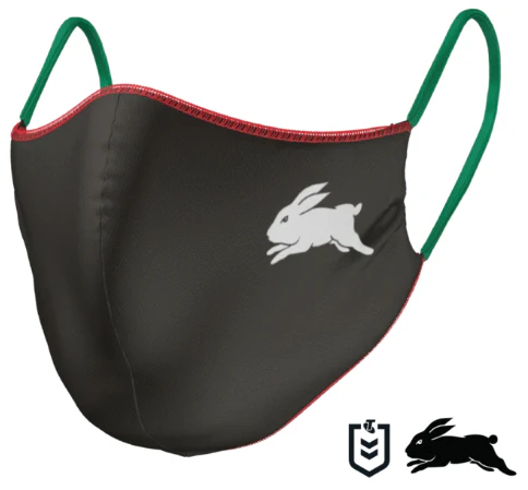 Rabbitohs Face Mask - Reversible - Image 2