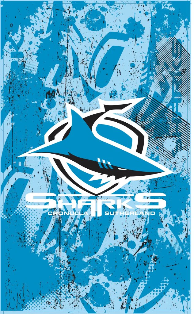Sharks Cape Flag (90cm x 150cm)
